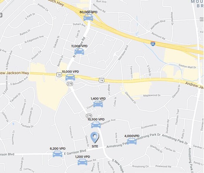 More Photos Of 00 E Garrison Blvd, Gastonia Land For Sale