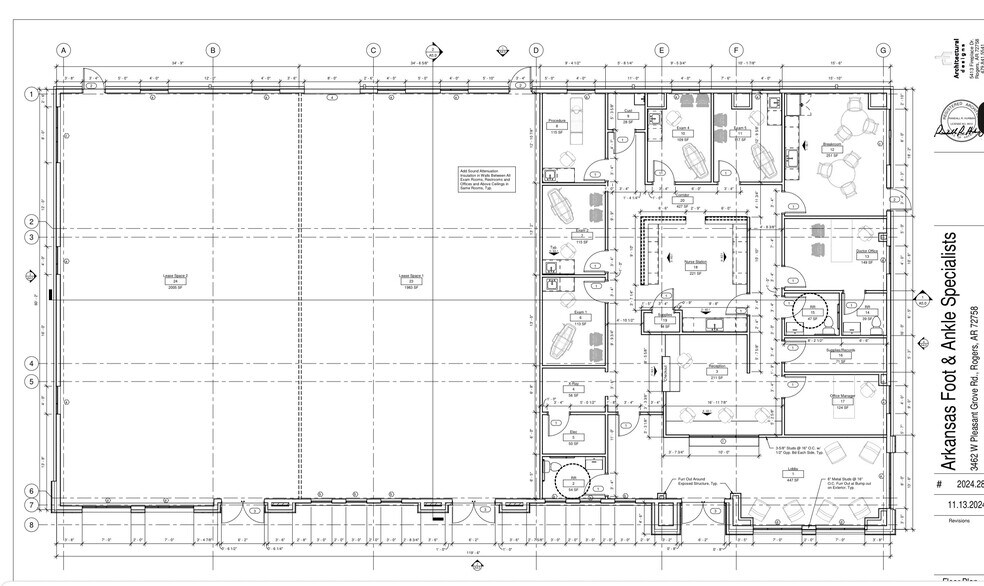 Primary Photo Of 3462 Pleasant Grove rd, Rogers Medical For Lease