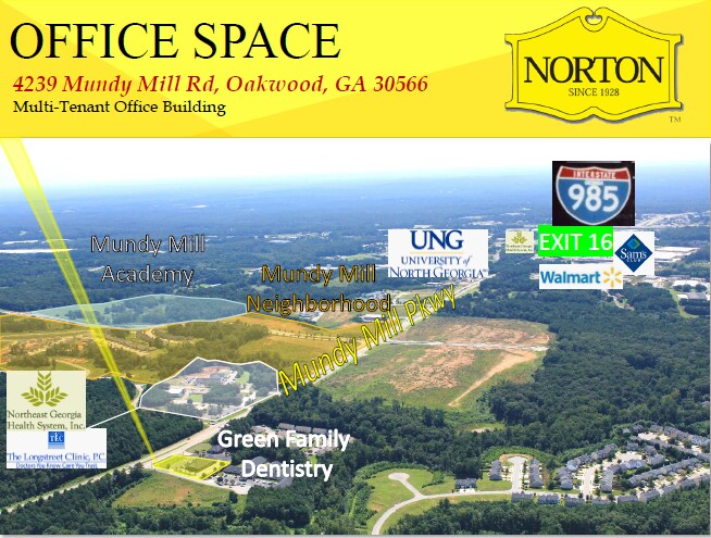 More Photos Of 4239 Mundy Mill Rd, Oakwood Medical For Lease