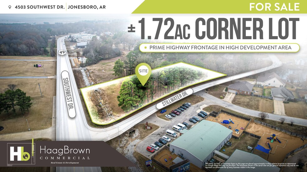 Primary Photo Of 4503 Southwest Dr, Jonesboro Land For Sale