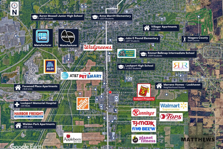 More Photos Of 5667 Transit rd, Lockport General Retail For Sale