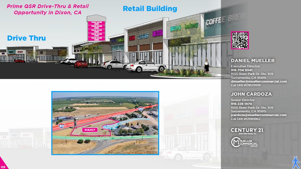 More Photos Of 2650-2700 Plaza Court, Dixon General Retail For Lease