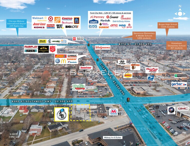 More Photos Of 4819 W 93rd St, Oak Lawn Auto Repair For Lease