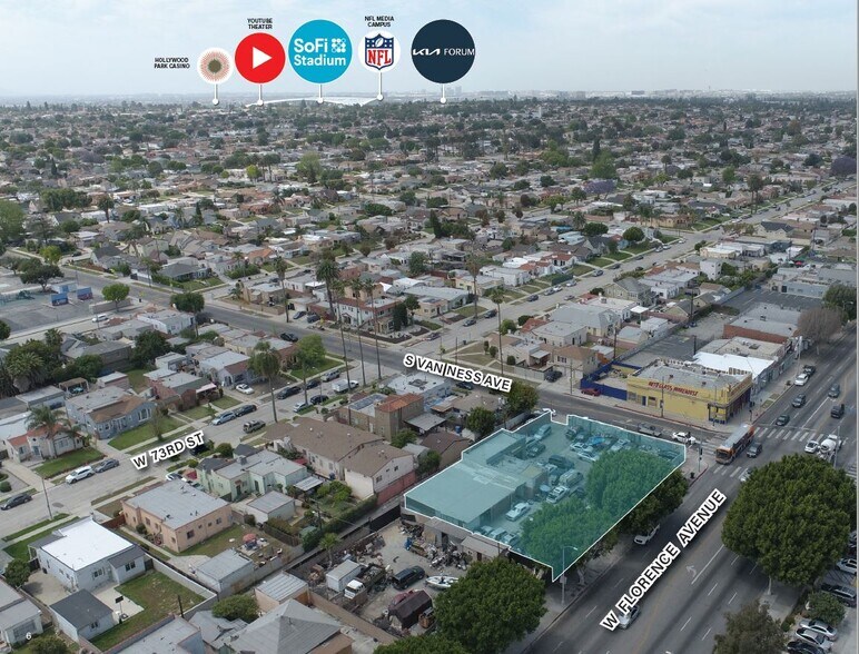 More Photos Of 2160-2172 W Florence Ave, Los Angeles Land For Sale