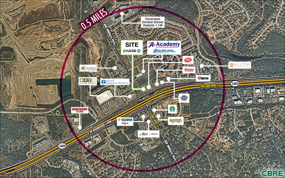 More Photos Of 4095 N Loop 1604 Fwy, San Antonio Bank For Lease