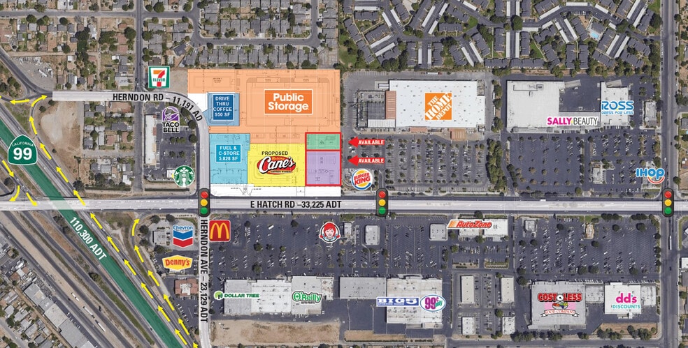 More Photos Of 1351 E Hatch Rd, Modesto General Retail For Sale