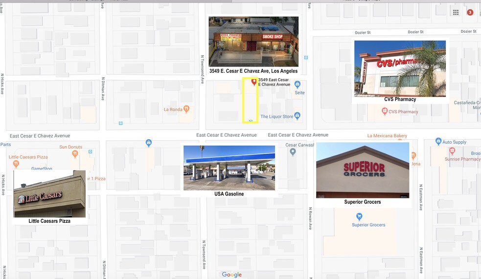 More Photos Of 3549 E Cesar E Chavez Ave, Los Angeles General Retail For Sale