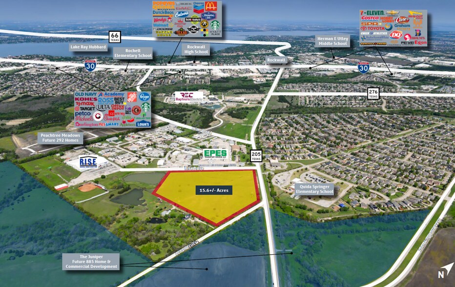 More Photos Of State Highway 205 @ Rise Road, Rockwall Land For Sale