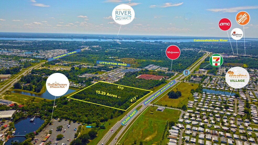 More Photos Of 16380 N Cleveland Ave, North Fort Myers Land For Sale