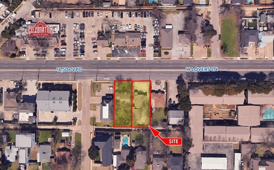 More Photos Of 4508-4512 W Lovers Ln, Dallas Land For Sale