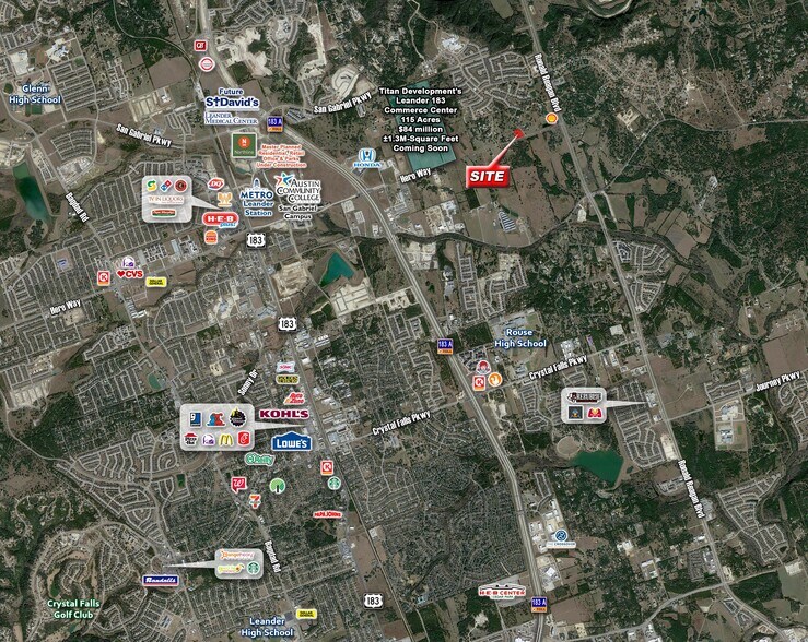 More Photos Of Hero Way, Leander Land For Sale