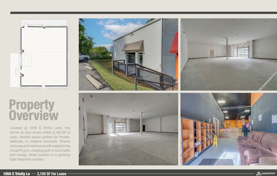 More Photos Of 1056 E Trinity Ln, Nashville Storefront Retail Office For Lease