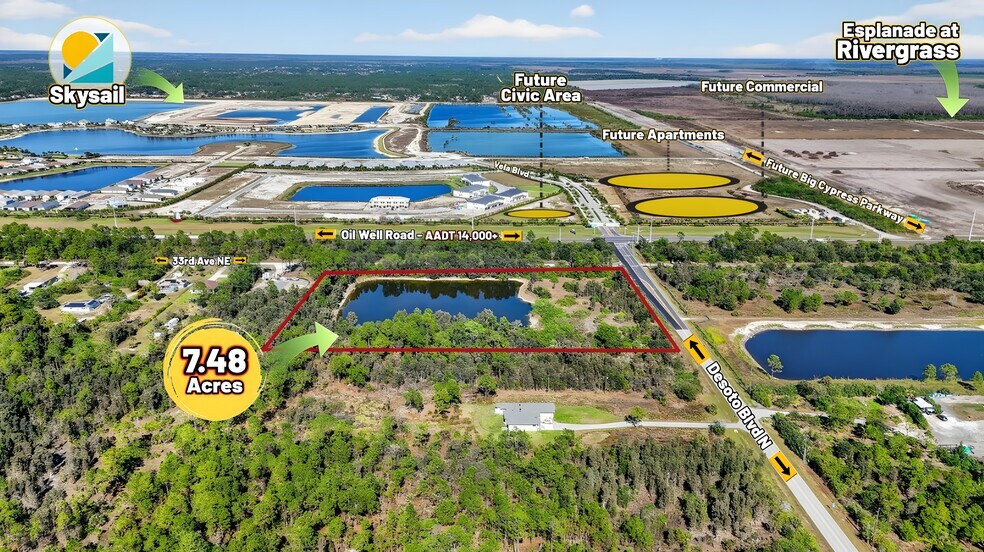 More Photos Of 3275 Desoto Blvd N, Naples Land For Sale
