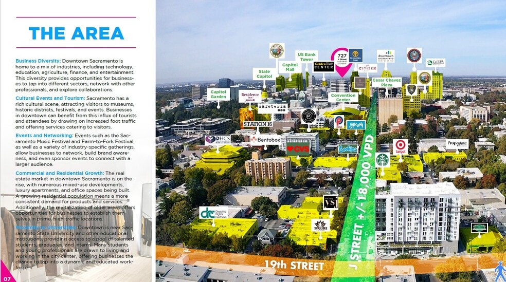 More Photos Of 725-727 K St, Sacramento Storefront For Lease