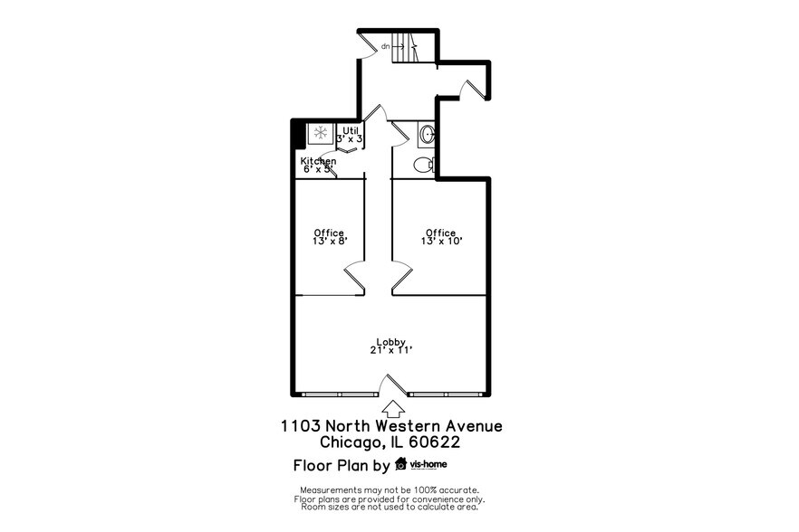 More Photos Of 1103 N Western Ave, Chicago Storefront Retail Office For Lease