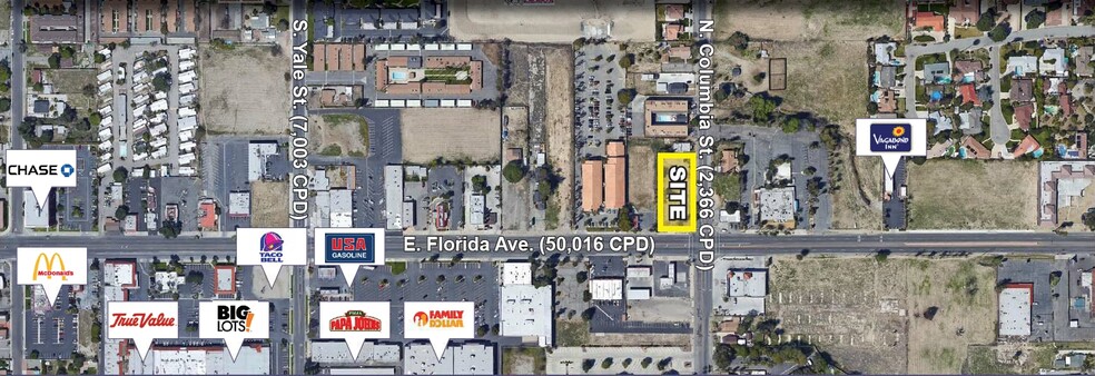 Primary Photo Of E Florida Ave @ Columbia St., Hemet Land For Sale