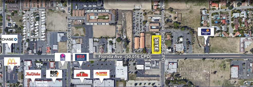 Primary Photo Of E Florida & Columbia St, Hemet Land For Sale
