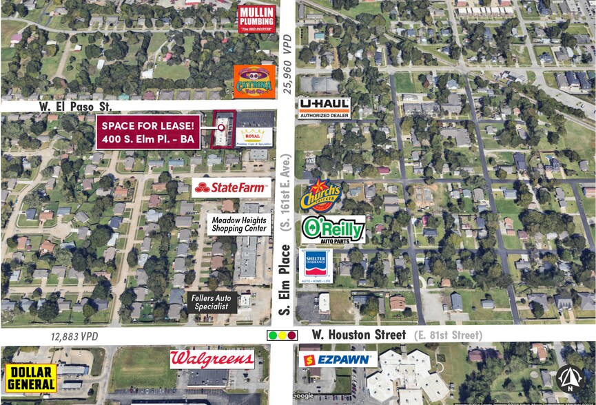 More Photos Of 400 S Elm Plz, Broken Arrow Freestanding For Lease