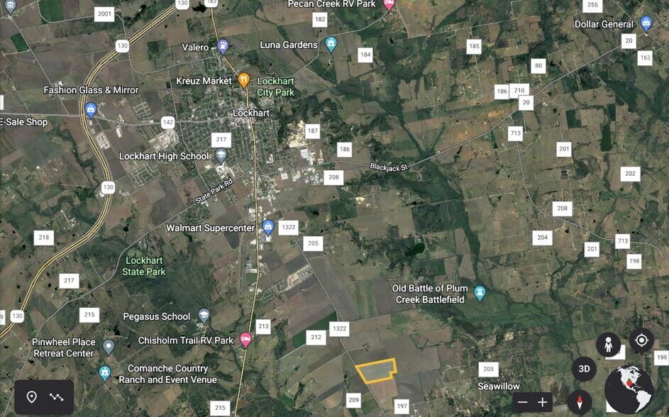 More Photos Of FM 1322, Lockhart Land For Sale