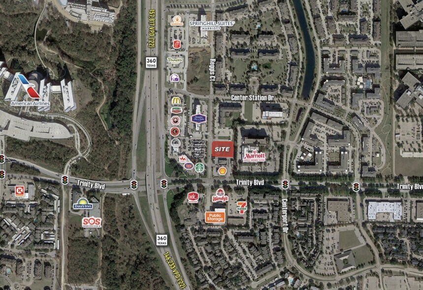 More Photos Of Hwy 360 & Trinity Blvd, Fort Worth Land For Lease