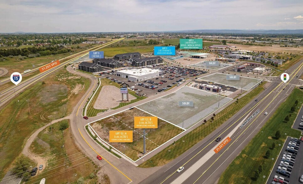 More Photos Of TBD W Sunnyside Rd & I-15, Idaho Falls Land For Sale
