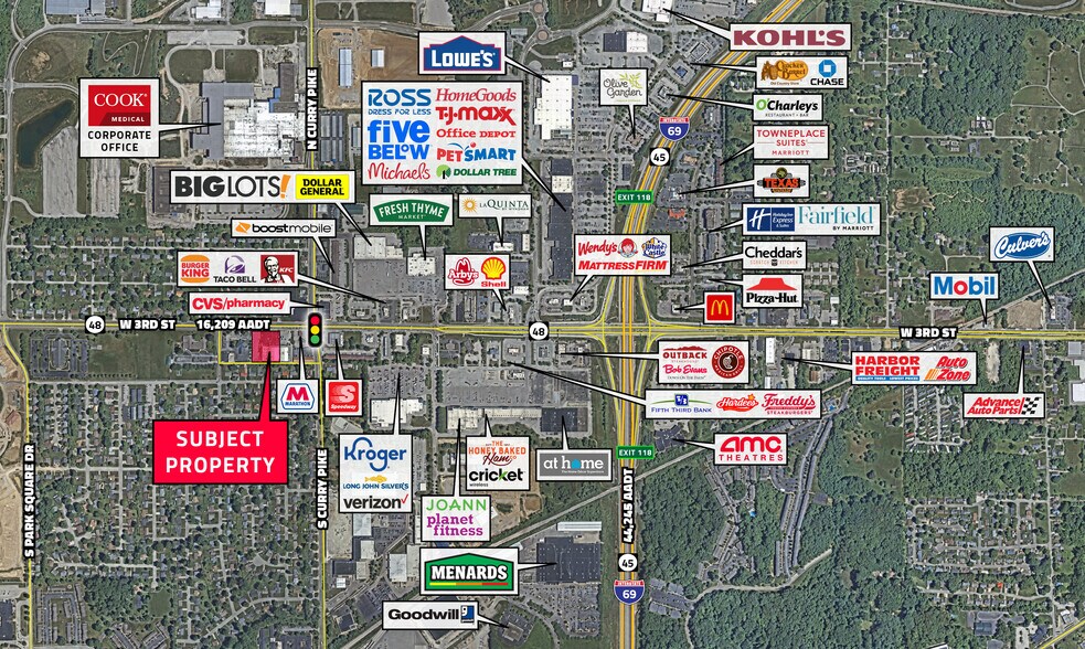 More Photos Of 4023-4025 W 3rd St, Bloomington Storefront For Sale