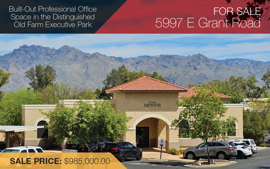 Primary Photo Of 5997 E Grant Rd, Tucson Office For Sale