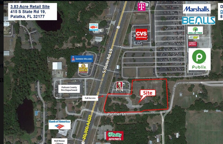 Primary Photo Of 415 S State Road 19, Palatka Land For Sale