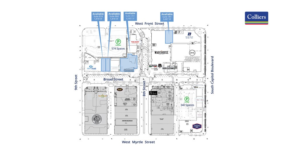 More Photos Of 400 S 8th St, Boise Unknown For Lease