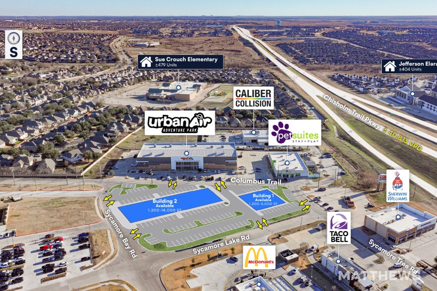 Primary Photo Of 5429 Sycamore Lake Rd, Fort Worth General Retail For Lease