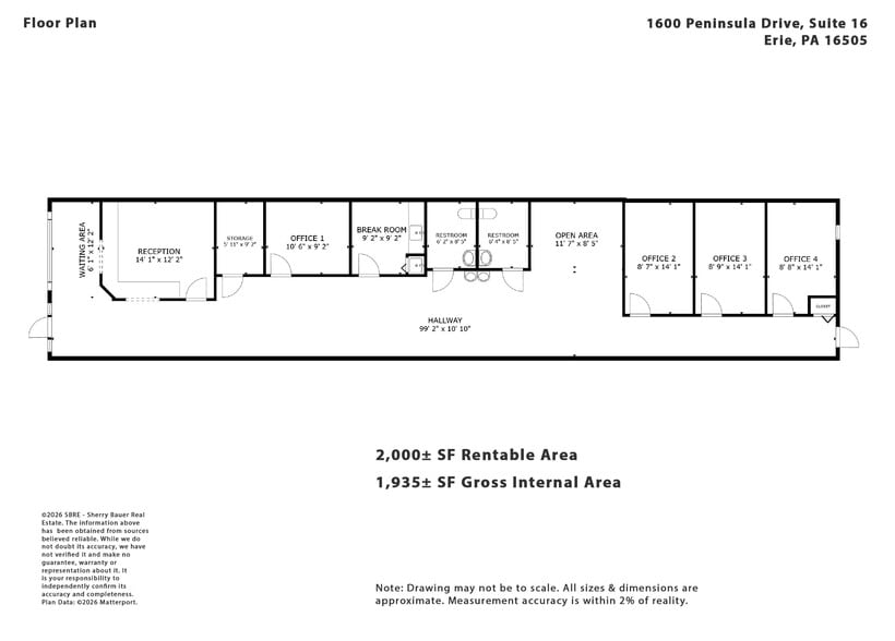 More Photos Of 1600 Peninsula Dr, Erie Office For Lease