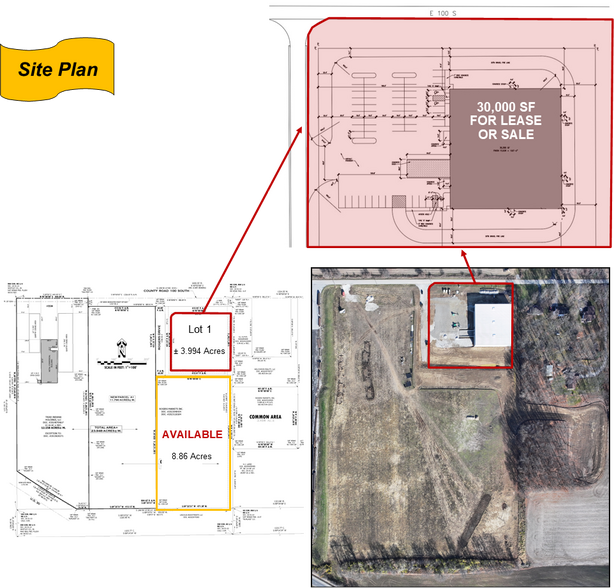 More Photos Of US 30 & CR East 100 South, Columbia City Land For Sale