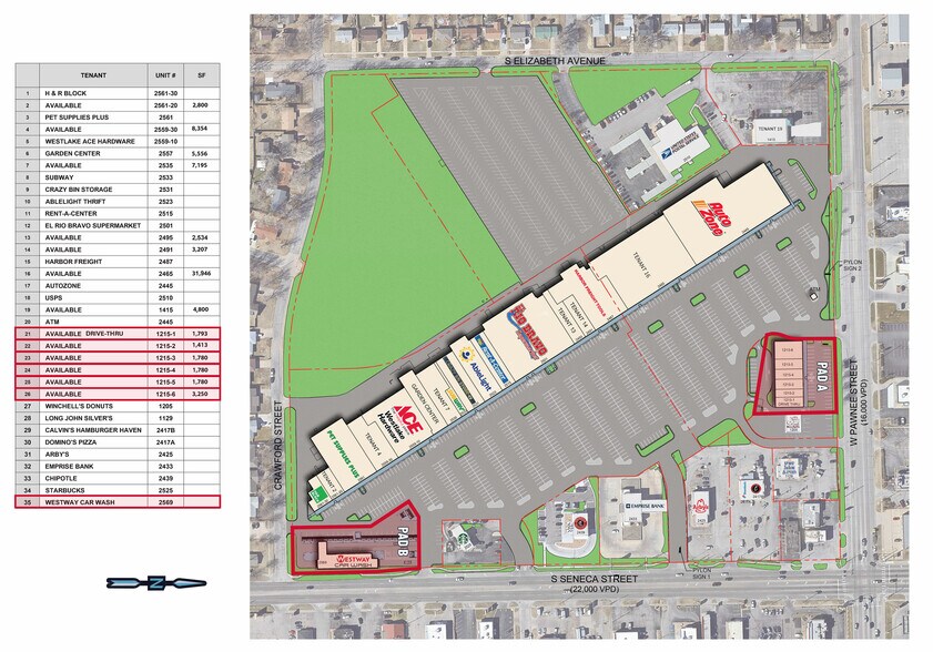 More Photos Of 1215 W Pawnee St, Wichita Land For Lease