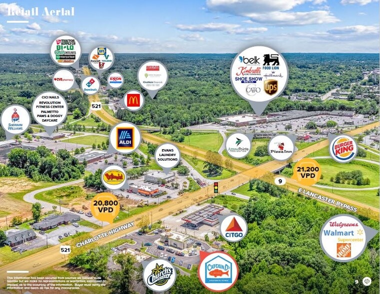 More Photos Of 1307 Charlotte Hwy, Lancaster Freestanding For Lease