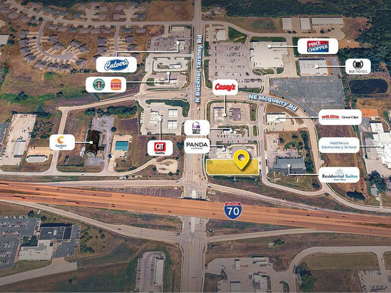 Primary Photo Of NEC I-70 & N Buckner Tarsney Road, Grain Valley Land For Lease