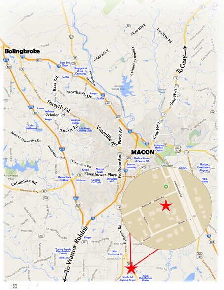 More Photos Of 7303 Hawkinsville Rd, Macon-Bibb Warehouse For Sale