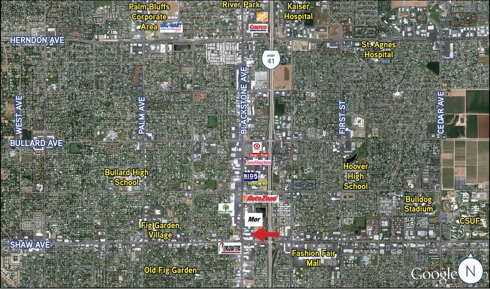 More Photos Of 5048-5060 N Blackstone Ave, Fresno Unknown For Lease