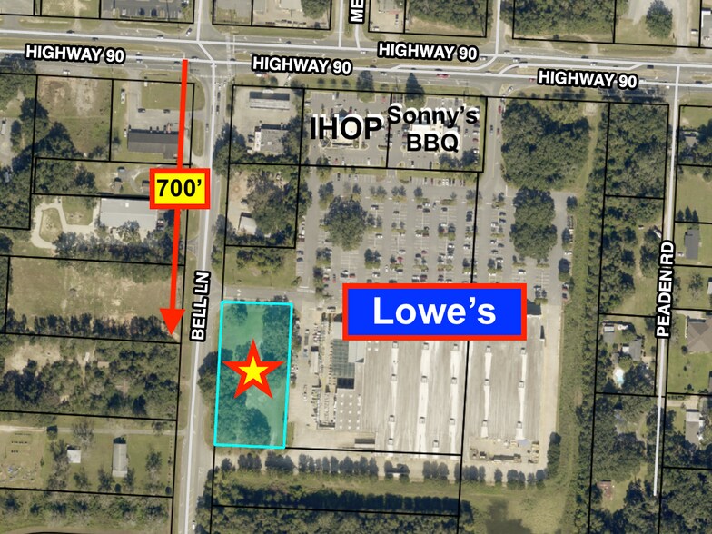 Primary Photo Of 4550 Bell Ln, Pace Land For Sale