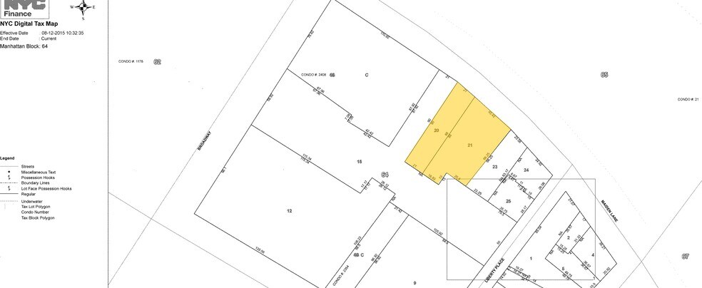 More Photos Of 8-12 Maiden Ln, New York Land For Sale