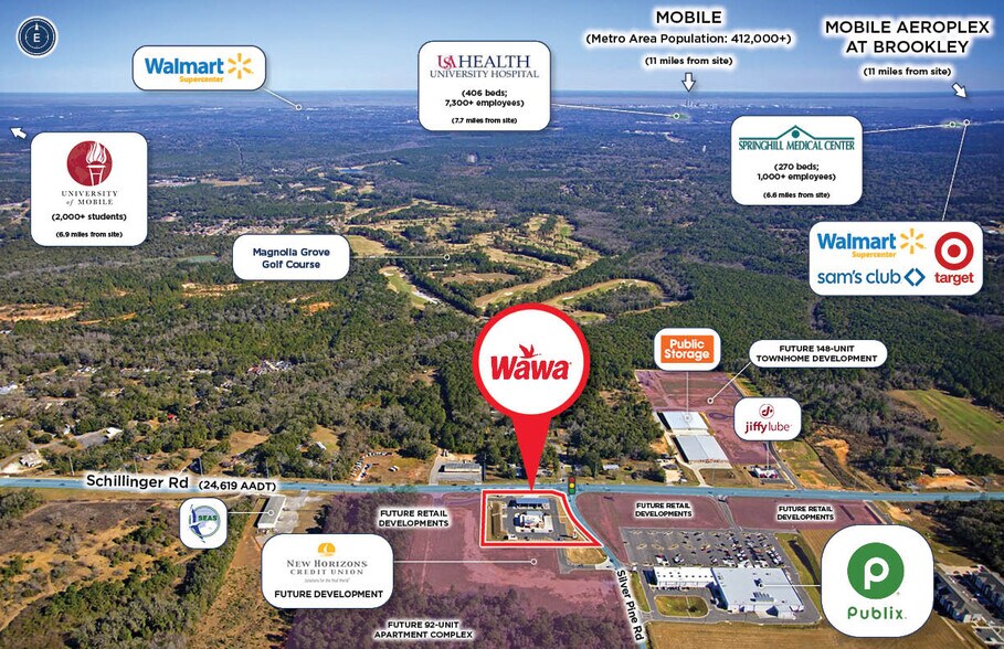 More Photos Of 2137 Schillinger Rd N, Semmes Service Station For Sale