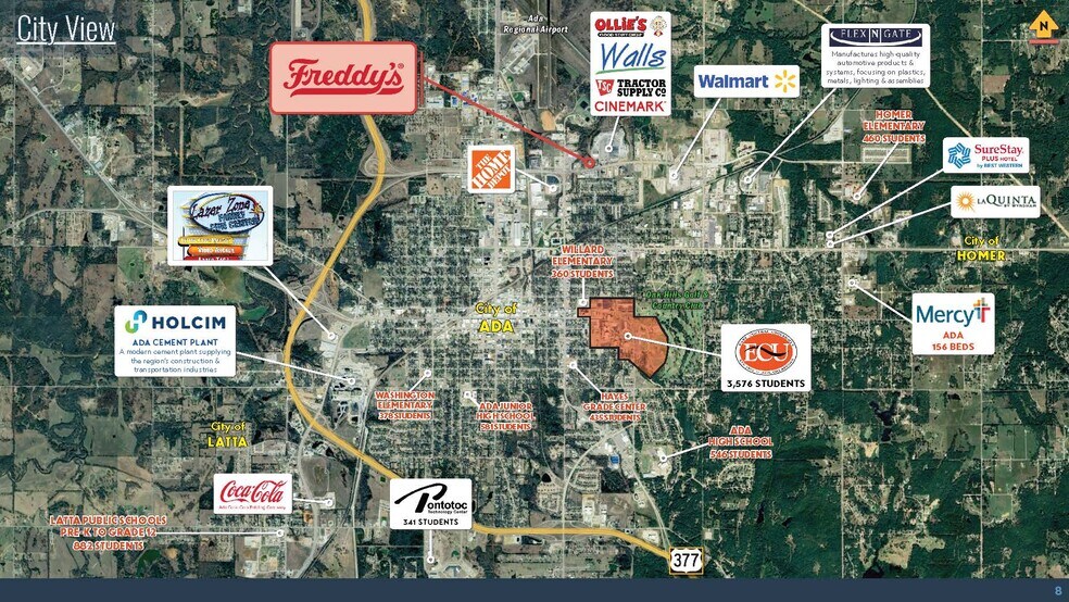 More Photos Of 1000 Lonnie Abbott Blvd, Ada Fast Food For Sale