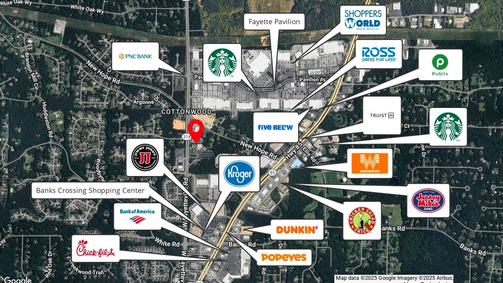 More Photos Of 315 Highway 314, Fayetteville Freestanding For Lease