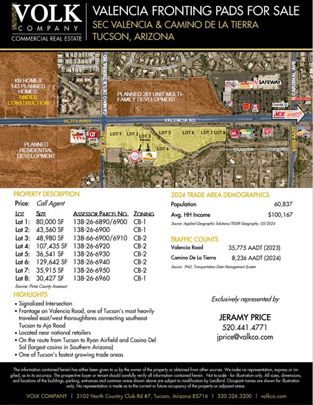 Primary Photo Of 3119 W Valencia, Tucson Land For Sale