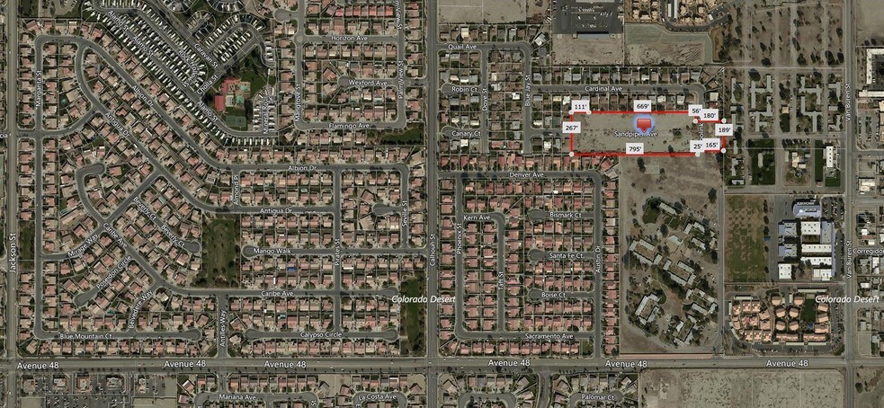 More Photos Of Sandpiper Ave, Indio Land For Sale