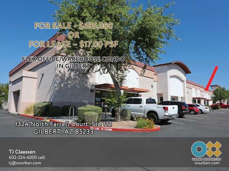 More Photos Of 1324 N Farrell Ct, Gilbert Warehouse For Sale