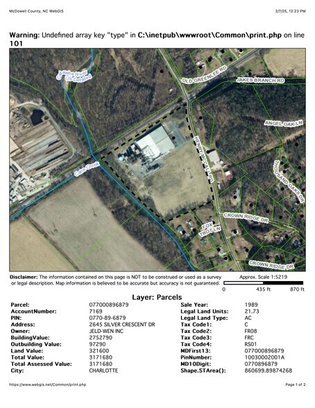 More Photos Of 100 Henry McCall Rd, Marion Manufacturing For Lease