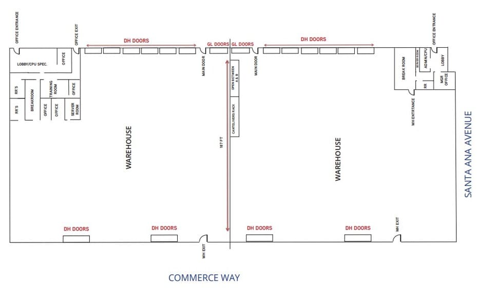 More Photos Of 10837 Commerce Way, Fontana Warehouse For Lease