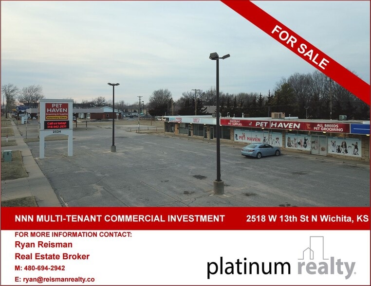 Primary Photo Of 2518-2536 W 13th St, Wichita Auto Repair For Lease