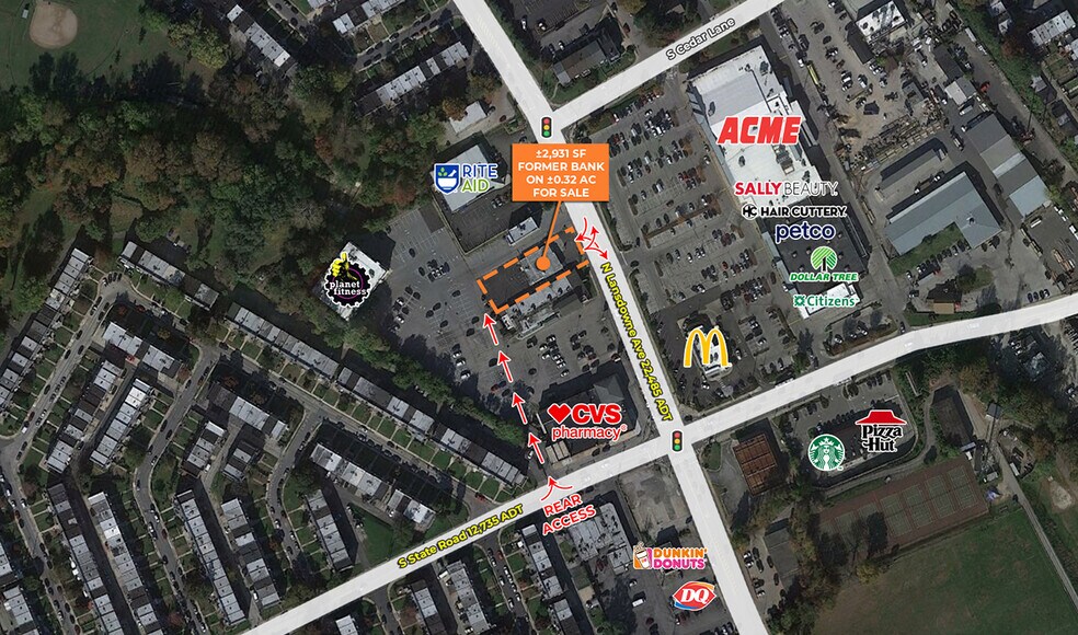 More Photos Of 824 N Lansdowne Ave, Drexel Hill Bank For Sale