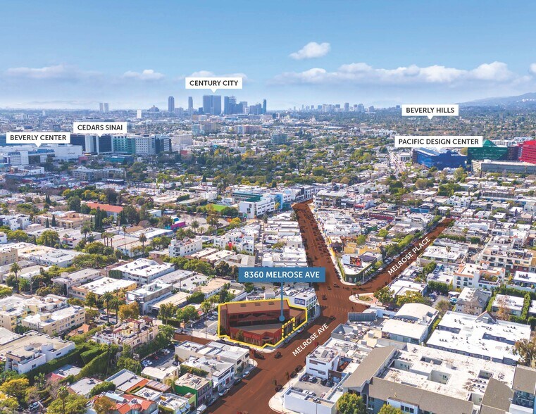 More Photos Of 8360 Melrose Ave, Los Angeles Storefront Retail Office For Lease